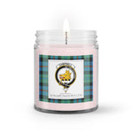 Soy Wax Candle - Buffalo Plaid Candle Clan Crest Badge Campbell Of Cawdor Ancient Tartan Plaid Soy Wax Candle, oil candle, candle handmade, wax candle, soy wax, nature wax, natural soy wax, natural soy candles, natural candle
