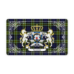 Doormat - Welcome Mat Scottish Colquhoun Modern Tartan Door Mat, Plaid Doormat