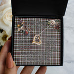 To My Beautiful Soulmate Necklace In Your Eyes I Have Found My Home Clan Little Arisaid Tartan Forever Love Necklace