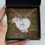 Rising Phoenix Necklace - Valentine Necklace Clan Menzie Tartan Gift for Girlfriend, Gift for My Wife Rising Phoenix Necklace