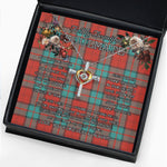 To My Beautiful Soulmate Necklace In Your Eyes I Have Found My Home Clan Dunbar Ancient Tartan Cross Dancing Necklace