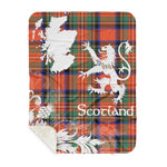 Sherpa Blanket - Tartan Blanket Thistle and Lion Scottish Clan Stewart Royal Ancient Plaid Blanket, plaid sherpa blanket queen,purple sherpa blanket,queen sherpa blanket,queen size sherpa blanket,red sherpa blanket,scottish tartan blankets,sherpa blanket,sherpa christmas blanket