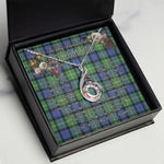 To My Beautiful Soulmate Necklace In Your Eyes I Have Found My Home Clan Gordon Old Ancient Tartan Rising Phoenix Necklace