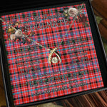 To My Beautiful Soulmate Necklace In Your Eyes I Have Found My Home Clan Meikle Tartan Wishbone Dancing Necklace