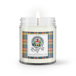 Soy Wax Candle - Buffalo Plaid Candle Clan Badge Buchanan Ancient Tartan Plaid Soy Wax Candle, oil candle, candle handmade, wax candle, soy wax, nature wax, natural soy wax, natural soy candles, natural candle