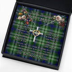 To My Beautiful Soulmate Necklace In Your Eyes I Have Found My Home Clan Mow Tartan Cross Dancing Necklace