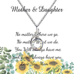 Rising Phoenix Necklace - Mother Necklace - No Matter What - I Will Always Love You Mom Necklace
