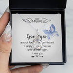 Rising Phoenix Necklace - Mom Necklace - I'll Miss You Untill We Meet Again - Mother's Day Gift