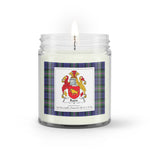 Soy Wax Candle - Buffalo Plaid Candle Baird Family Crest Tartan Plaid Soy Wax Candle, oil candle, candle handmade, wax candle, soy wax, nature wax, natural soy wax, natural soy candles, natural candle