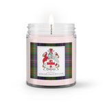 Soy Wax Candle - Buffalo Plaid Candle Chalmers Family Crest Tartan Plaid Soy Wax Candle, oil candle, candle handmade, wax candle, soy wax, nature wax, natural soy wax, natural soy candles, natural candle