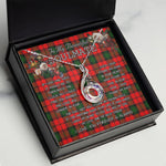 To My Beautiful Soulmate Necklace In Your Eyes I Have Found My Home Clan Kerr Tartan Rising Phoenix Necklace