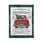 Tartan Blanket Vintage Red Truck with Christmas Tree Family Scottish Clan Cranstoun Hunting plaid blanket, red plaid blanket, buffalo plaid blanket, green plaid blanket, plaid fleece blanket, blue plaid blanket, red tartan blanket, tartan plaid blanket, black and white plaid blanket, , christmas plaid blanket, orange plaid blanket, tartan plaid throw blanket, pink plaid blanket, brown plaid blanket, buffalo check blanket