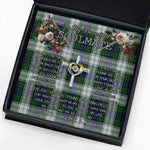 To My Beautiful Soulmate Necklace In Your Eyes I Have Found My Home Clan Blackwatch Dress Modern Tartan Cross Dancing Necklace