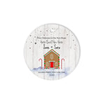 Scotstee Shop - Personalize Name Family Gingerbread New House First Christmas Ceramic Ornament, First Christmas In Our New Home Ornament