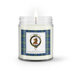 Soy Wax Candle - Buffalo Plaid Candle Clan Crest Badge Baird Ancient Tartan Plaid Soy Wax Candle, oil candle, candle handmade, wax candle, soy wax, nature wax, natural soy wax, natural soy candles, natural candle