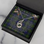 To My Beautiful Soulmate Necklace In Your Eyes I Have Found My Home Clan Gunn Tartan Rising Phoenix Necklace