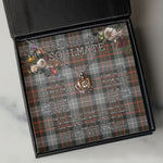 To My Beautiful Soulmate Necklace In Your Eyes I Have Found My Home Clan MacRae Weathered Tartan Crown Pendant Necklace