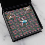 Sea Turtle Necklace To My Beautiful Soulmate Necklace In Your Eyes I Have Found My Home Clan MacFarlane Tartan Blue Turtle Necklace