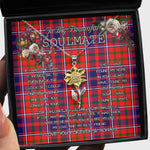 To My Beautiful Soulmate Sunflower Necklace In Your Eyes I Have Found My Home Clan Cameron Of Lochiel Modern Tartan Jewelry For Girlfriend