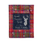 Scotstee Shop Tartan Plaid Christmas Fleece Blankets Clan Shaw Plaid Blanket