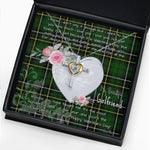 Gift For My Beautiful Girlfriend Necklace Valentine Necklace Clan MacAlpine Modern Tartan Cross Dancing Necklace Scottish Tartan Jewelry