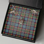 To My Beautiful Soulmate Necklace In Your Eyes I Have Found My Home Clan Glass Tartan Crown Pendant Necklace