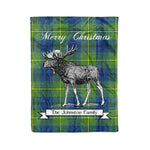 Tartan Blanket With Moose Clan Johnston Ancient Plaid Blanket Tartan Plaid Fleece Blanket, Christmas Blanket, tartan blanket, plaid blanket, red plaid blanket, buffalo plaid blanket, green plaid blanket, plaid fleece blanket, blue plaid blanket, red tartan blanket, tartan plaid blanket, black and white plaid blanket, christmas plaid blanket, orange plaid blanket, tartan plaid throw blanket, pink plaid blanket, brown plaid blanket, buffalo check blanket
