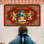 Doormat - Tartan Door Mat The Family Dewar Welcome Mat, Plaid Doormat Scottish