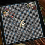 To My Beautiful Soulmate Necklace In Your Eyes I Have Found My Home Clan Gladstone Tartan Wishbone Dancing Necklace