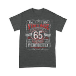 Vintage 65th Birthday Shirt 1956 Limited Edition Born In 1956 Birthday Gift 1956 Birthday Shirt - Scotstee Shop