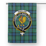Sinclair Flag Garden Flag Sinclair Hunting Ancient Tartan Flag Clan Badge Tartan House Flag