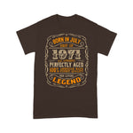 Vintage Legends Born In 1971 July Awesome Birthday Shirt For 50th Birthday Shirt mens vintage 1971 t shirt - Scotstee Shop