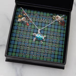 Sea Turtle Necklace To My Beautiful Soulmate Necklace In Your Eyes I Have Found My Home Clan MacEwen Ancient Tartan Blue Turtle Necklace
