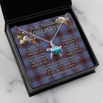 Sea Turtle Necklace To My Beautiful Soulmate Necklace In Your Eyes I Have Found My Home Clan Rutherford Hunting Tartan Blue Turtle Necklace