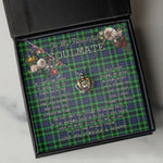 To My Beautiful Soulmate Necklace In Your Eyes I Have Found My Home Clan Graham Hunting Tartan Crown Pendant Necklace