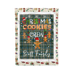 Personalized Gift Tartan Plaid Blanket Clan Scott Green Ancient With Christmas Cookie Baking Crew Christmas Gift Blanket, Plaid Blanket, Christmas Fleece Blanket, Christmas Blanket, Tartan Blanket, Scottish Blanket, Scotland Blanket, Family Name Blanket, Custom Blanket, Personalized Blanket