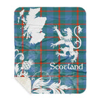 Sherpa Blanket - Tartan Blanket Thistle and Lion Scottish Clan Agnew Ancient Plaid Blanket, plaid sherpa blanket queen,purple sherpa blanket,queen sherpa blanket,queen size sherpa blanket,red sherpa blanket,scottish tartan blankets,sherpa blanket,sherpa christmas blanket