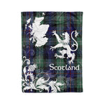 Tartan Plaid Fleece Blanket Tartan Blanket Thistle and Lion Scottish Clan MacKenzie Modern Blue Plaid Blanket, tartan blanket, plaid blanket, red plaid blanket, buffalo plaid blanket, green plaid blanket, plaid fleece blanket, blue plaid blanket, red tartan blanket, tartan plaid blanket, black and white plaid blanket, christmas plaid blanket, orange plaid blanket, tartan plaid throw blanket, pink plaid blanket, brown plaid blanket, buffalo check blanket