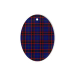 Wedderburn Tartan Oval Ornaments, Christmas Tree Ornament, Plaid Christmas Ornaments, Ceramic Oval Christmas Tree Decoration, Tartan Oval Ornaments, Christmas Tree Ornament, Plaid Christmas Ornaments, Ceramic Oval Christmas Tree Decoration