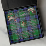 To My Beautiful Soulmate Necklace In Your Eyes I Have Found My Home Clan Monteith Tartan Crown Pendant Necklace