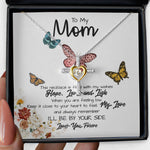 Cross Dancing Necklace - To My Mom Necklace, I'll Be By Your Side, To My Mom Gift Neckalce