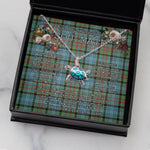 Sea Turtle Necklace To My Beautiful Soulmate Necklace In Your Eyes I Have Found My Home Clan Cathcart Tartan Blue Turtle Necklace