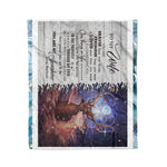 Scotstee Shop - Personalized Gift Wife Art To My Wife Braver Loved Fleece Blanket