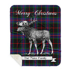 Scotstee Shop Plaid Tartan Blanket With Moose Clan Nairn Plaid Blanket, plaid blanket australia,plaid blanket canada,plaid christmas blanket,plaid fleece sherpa blanket,plaid sherpa blanket canada,plaid sherpa blanket lipstick,plaid sherpa blanket pink,plaid sherpa blanket queen
