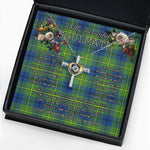 To My Beautiful Soulmate Necklace In Your Eyes I Have Found My Home Clan Marjoribanks Ancient Tartan Cross Dancing Necklace