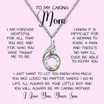 Gift For Caring Mom Form Son, To My Mom Necklace Gift For Mother's Day Phoenix Rising Necklace