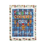Products Personalized Gift Tartan Plaid Blanket Clan Elliot Ancient With Christmas Cookie Baking Crew Christmas Gift Blanket, Plaid Blanket, Christmas Fleece Blanket, Christmas Blanket, Tartan Blanket, Scottish Blanket, Scotland Blanket, Family Name Blanket, Custom Blanket, Personalized Blanket