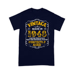 Vintage Made In 1948 Years Old Birthday Gift Birthday Shirt Made in 1948 T Shirt - Scotstee Shop