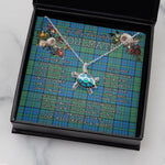 Sea Turtle Necklace To My Beautiful Soulmate Necklace In Your Eyes I Have Found My Home Clan Lockhart Tartan Blue Turtle Necklace
