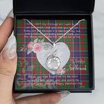 Rising Phoenix Necklace - Valentine Necklace Clan Adam Ancient Tartan Gift for Girlfriend, Gift for My Wife Rising Phoenix Necklace